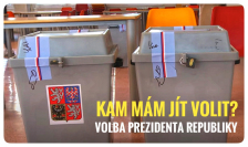 Volba prezidenta republiky: Kam mám jít volit?