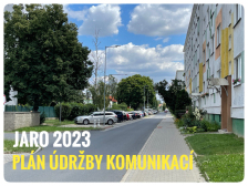 Plán údržby komunikací města - jaro 2023
