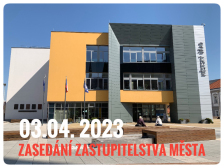 Informace o konání zasedání zastupitelstva města a navrženém programu dne 03.04.2023