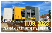Informace o konání zasedání zastupitelstva města a navrženém programu dne 11.09. 2023