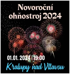 Novoroční ohňostroj 2024
