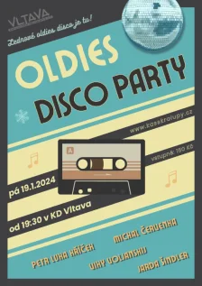 OLDIES DISCO PARTY | 19.01. 2024 KD Vltava