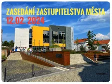 Informace o konání zasedání zastupitelstva města a navrženém programu dne 12.02. 2024