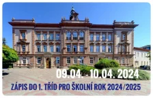 Zápis do 1. tříd pro školní rok 2024/2025