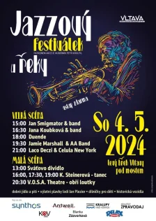 Jazzový festiválek u řeky (04.05. 2024)
