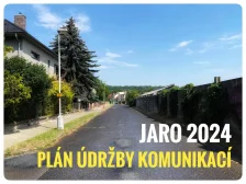 Plán údržby komunikací města (jaro 2024)