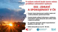 Výzkum ESS - Zdraví a spokojenost v ČR