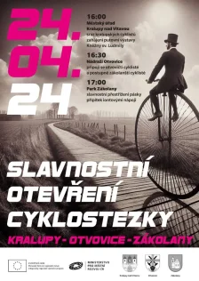 Slavnostní otevření cyklostezky (Kralupy - Otvovice - Zákolany)