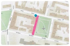 Kompletní uzavírka ulice na Dvořákově náměstí (29.04. - 10.05. 2024)