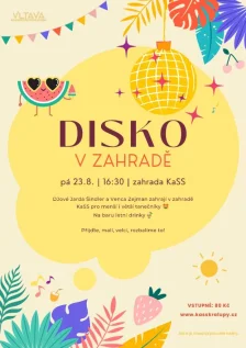 Disko v zahradě (23.08. 2024)