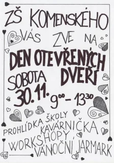 Den otevřených dveří ZŠ Komenského