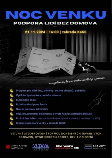 Noc venku - podpora lidí bez domova (21.11. 2024)