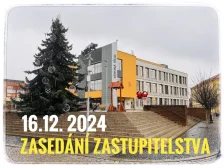 Informace o konání zasedání zastupitelstva města a navrženém programu dne 16.12. 2024<div><br></div>