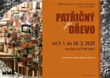 Patřičný je dřevo - výstava k životnímu jubileu umělce