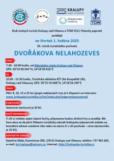 DVOŘÁKOVA NELAHOZEVES (01.05. 2025)