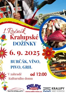 1. Kralupské dožínky (06.09. 2025)