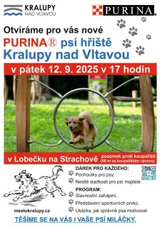 Slavnostní otevření Purina psího hřiště (12.09. 2025)