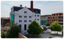 Z bývalého pivovaru vzniká moderní kulturní centrum