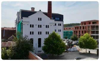 Z bývalého pivovaru vzniká moderní kulturní centrum