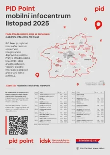 Pojízdné informační centrum znovu v Kralupech nad Vltavou (10.11. 2025)