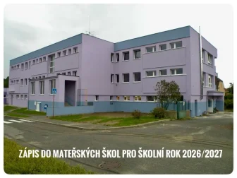 Zápis do mateřských škol pro školní rok 2026/2027