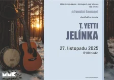 Adventní koncert Toníka Yettiho Jelínka (27.11. 2025)
