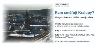 Kam směřují Kralupy? Veřejná beseda s občany (05.02. 2026)