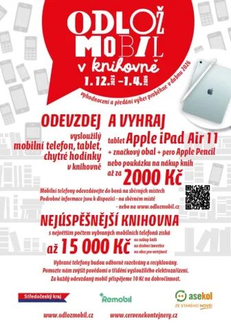 Akce Odlož mobil v knihovně 2026