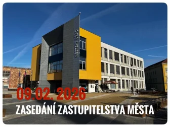 Informace o konání zasedání zastupitelstva města a navrženém programu (09.02. 2026)