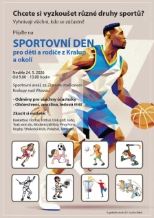 Sportovní den v Kralupech nad Vltavou (24.05. 2026)