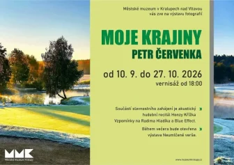 Petr Červenka: Moje krajiny (od 10.09. do 27.10. 2026 v městském muzeu)