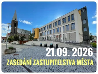 Informace o konání zasedání zastupitelstva města a navrženém programu (21.09. 2026)