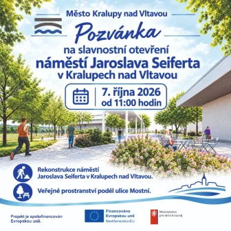 Slavnostní otevření Seifertova náměstí (07.10. 2026)
