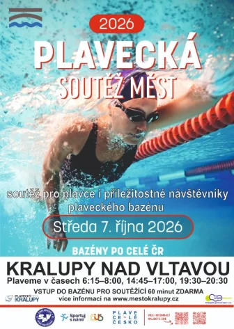 Plaveme společně! Plavecká soutěž měst (07.10. 2026)
