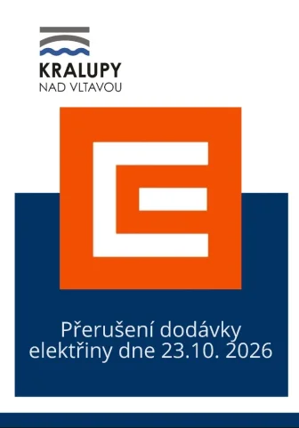 Oznámení o přerušení dodávky elektřiny dne 23.10. 2026