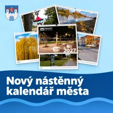 Infocentrum MěÚ nabízí k prodeji nový nástěnný kalendář