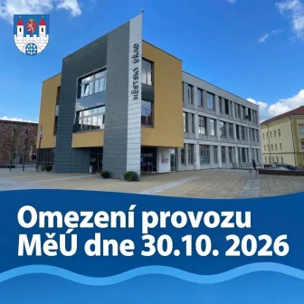 Omezení provozu MěÚ 30.10. 2026