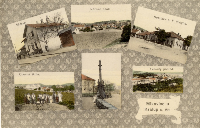 pohlednice Mikovice 1